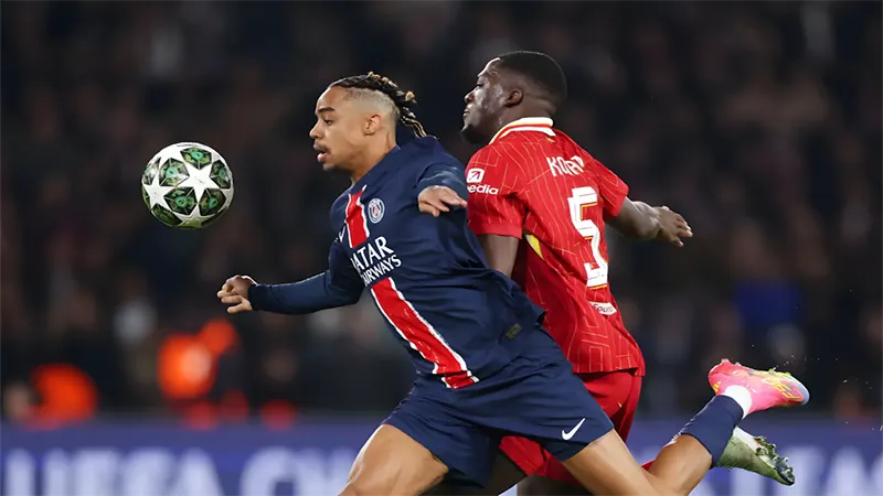 Bradley Barcola (Paris Saint-Germain, France)